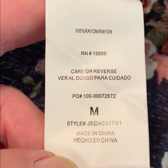 NWT. JOLT 100% Rayon Casual Dress - Picture 7 of 8